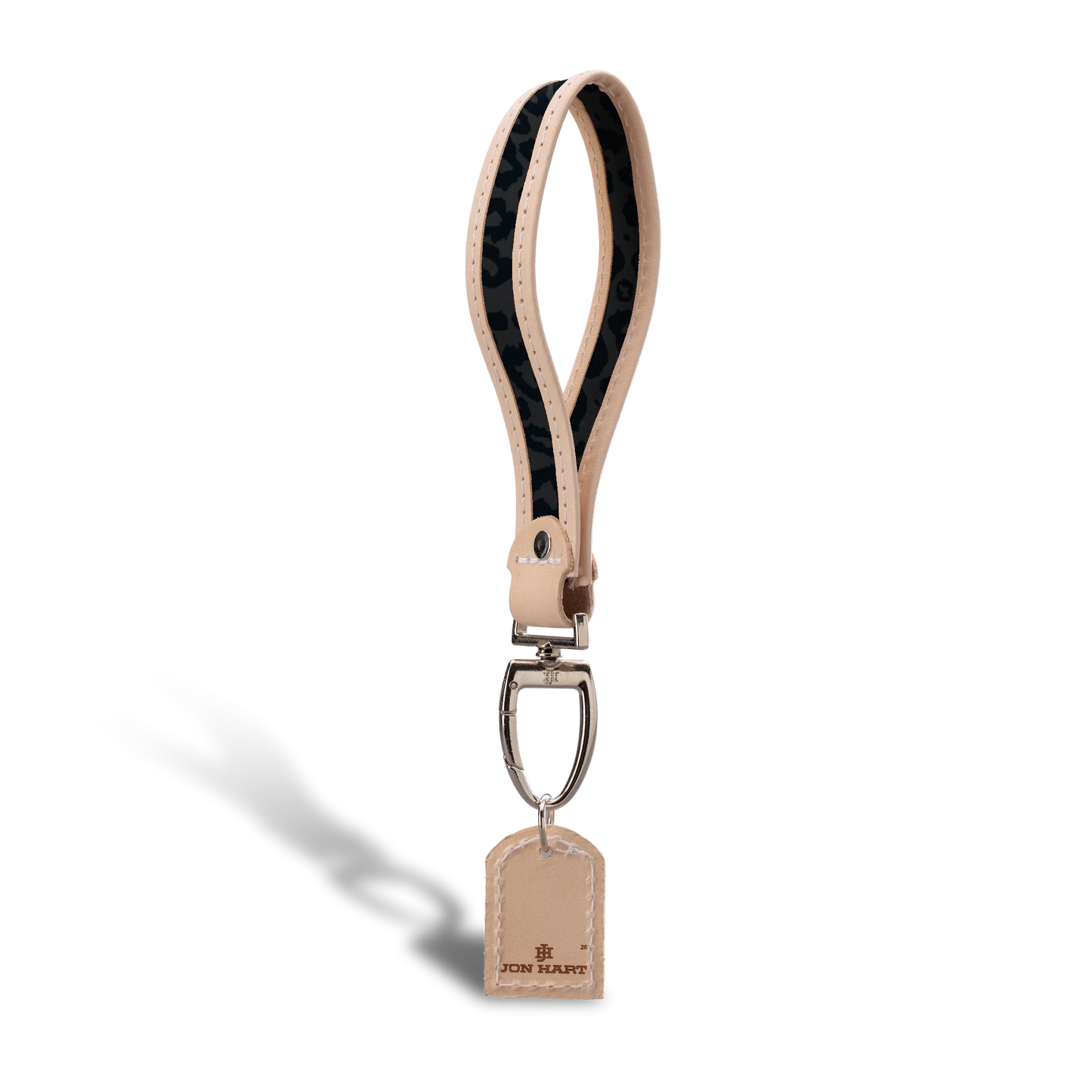 Dark Leopard Coated Canvas Pearl