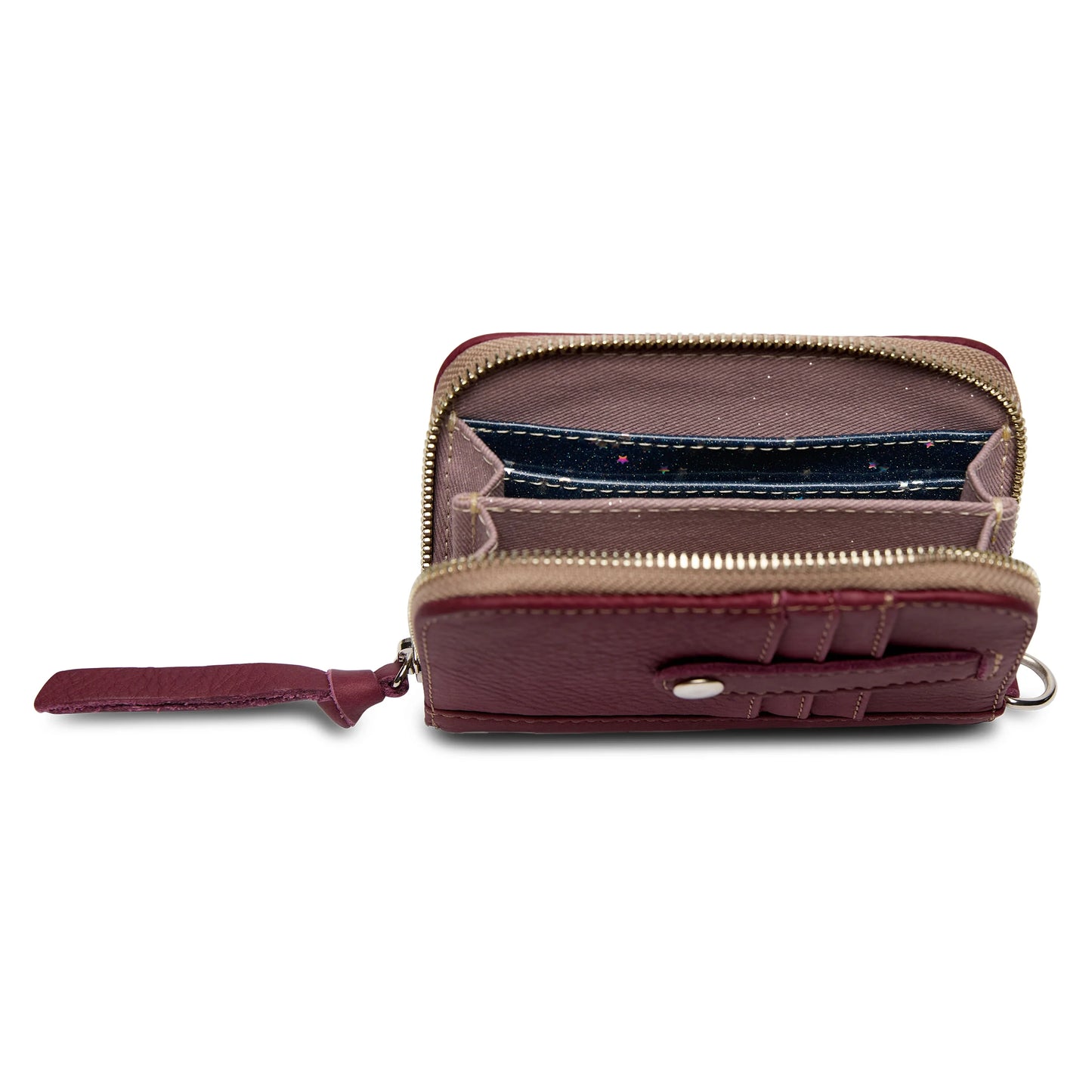 Plum Zippy Wallet