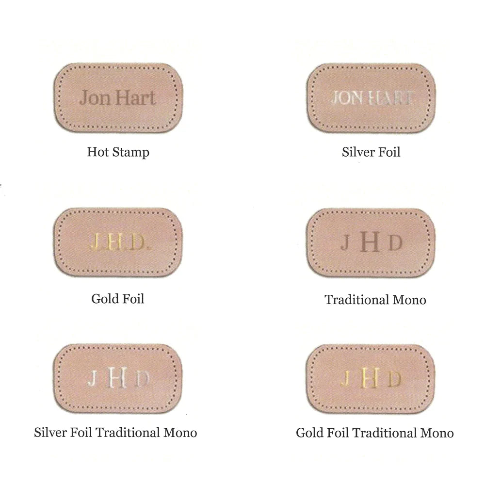 Black Coated Canvas Executive Folder