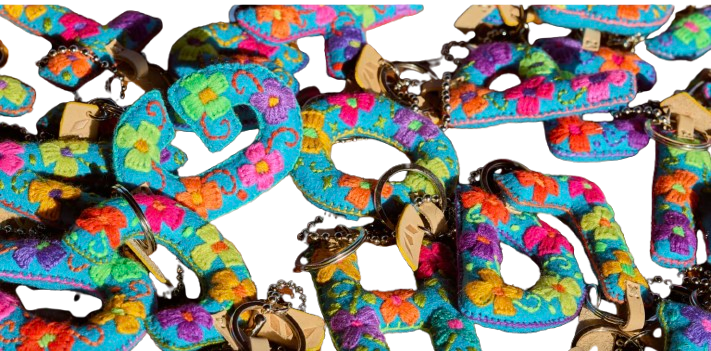 Felt Alphabet Charms (LETTER Q)