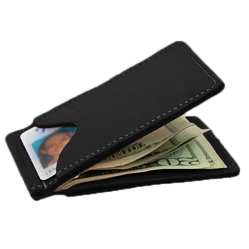 Black Leather McClip