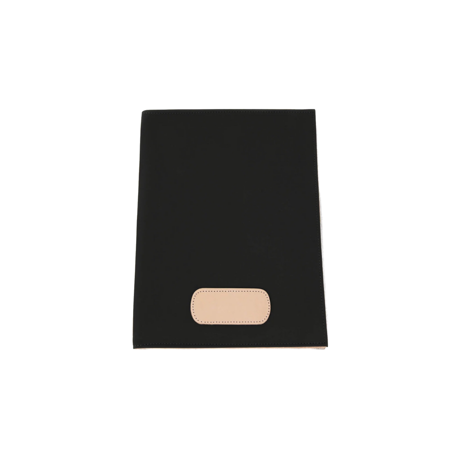 Black Coated Canvas Executive Folder