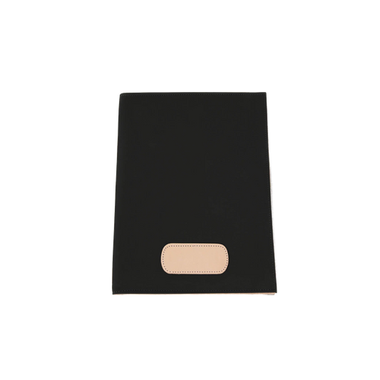 Black Coated Canvas Executive Folder