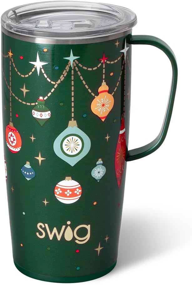 Festive Green Tumbler – 22oz