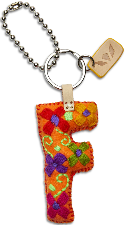 Felt Alphabet Charms (LETTER F)