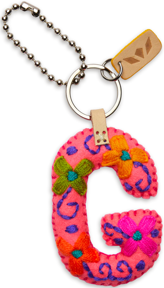 Felt Alphabet Charms (LETTER G)