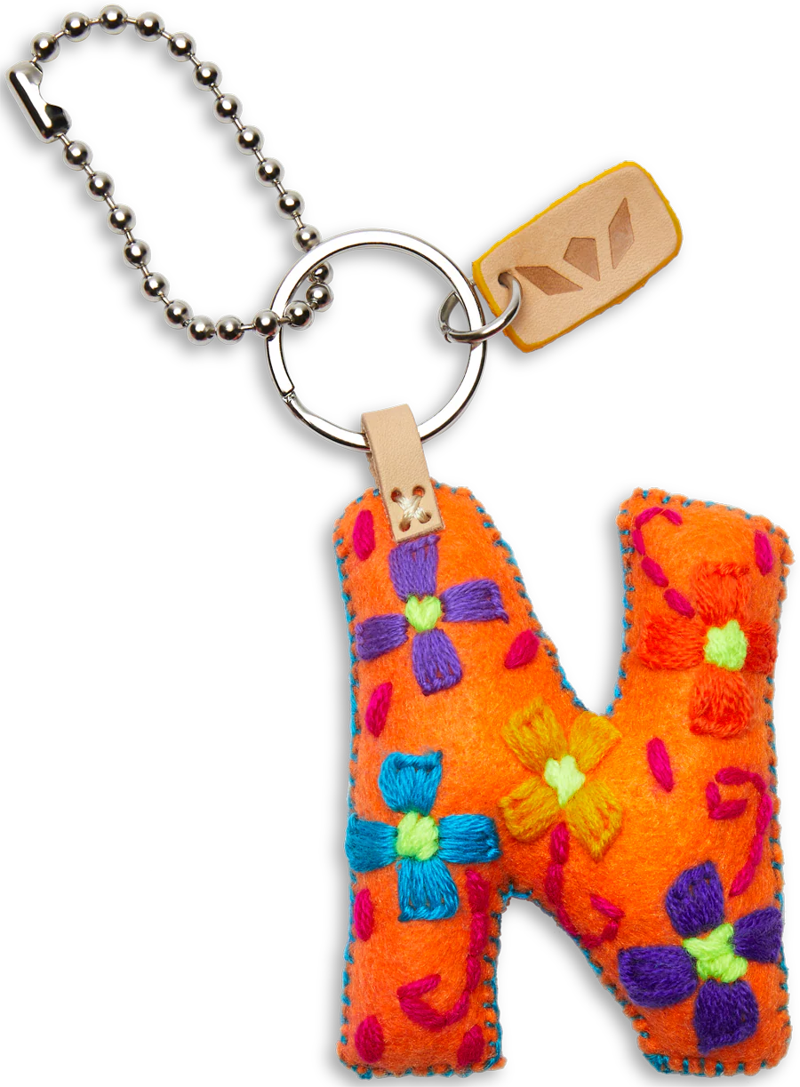 Felt Alphabet Charms (LETTER N)