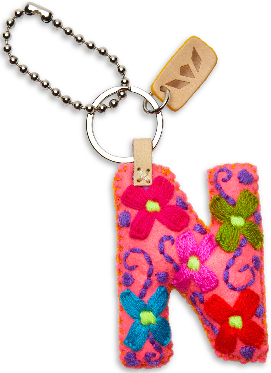 Felt Alphabet Charms (LETTER N)