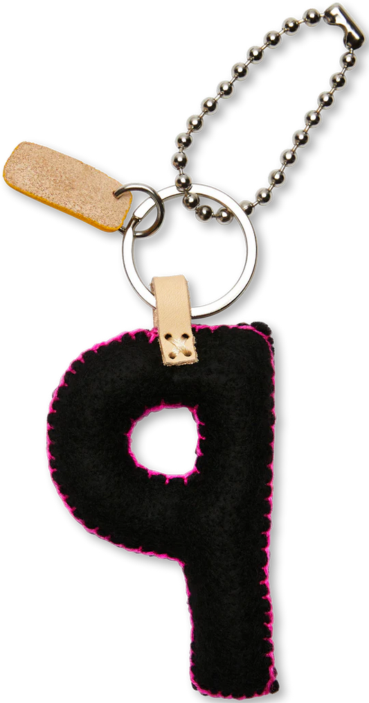 Felt Alphabet Charms (LETTER P)