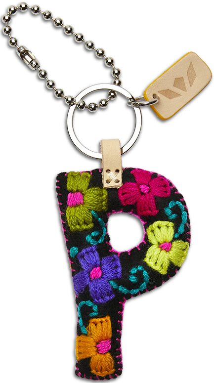 Felt Alphabet Charms (LETTER P)