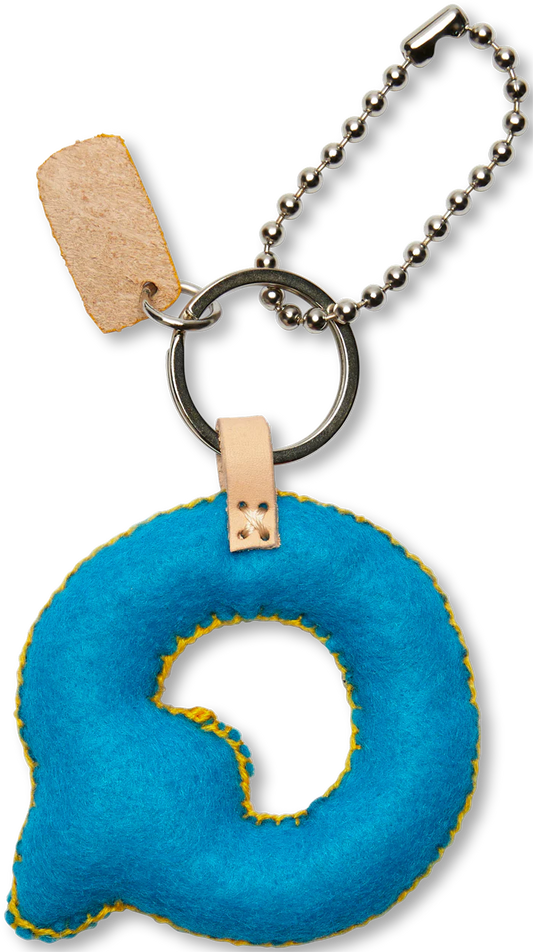 Felt Alphabet Charms (LETTER Q)