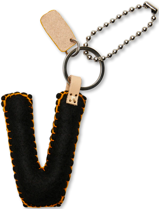 Felt Alphabet Charms (LETTER V)