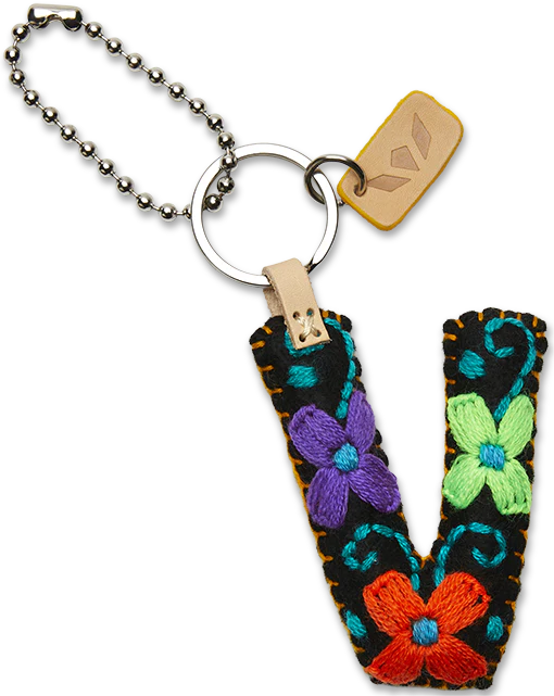 Felt Alphabet Charms (LETTER V)