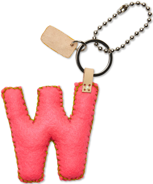Felt Alphabet Charms (LETTER W)