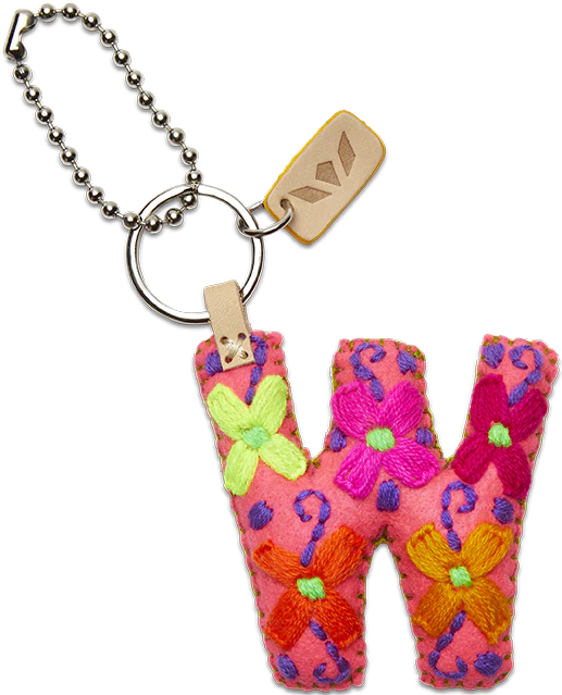 Felt Alphabet Charms (LETTER W)