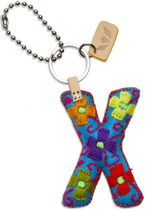 Felt Alphabet Charms (LETTER X)