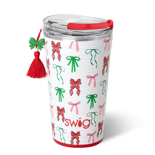 Ribbons & Bows Tumbler - 24 oz.