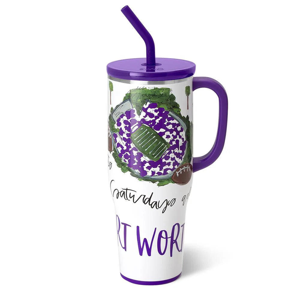 SATURDAYS IN FORT WORTH Mega Mug 40oz