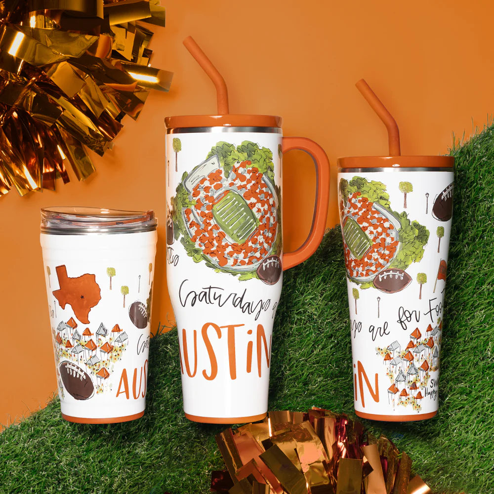 SATURDAYS IN AUSTIN Mega Mug 40oz