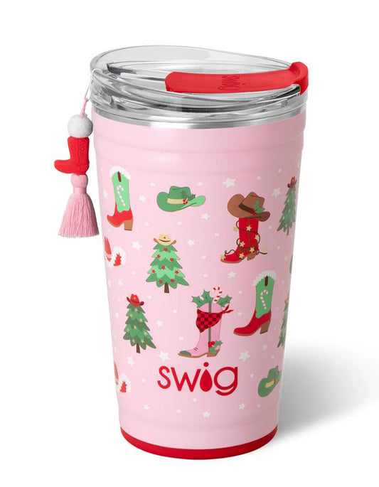 Howdy Holidays Party Cup 24oz
