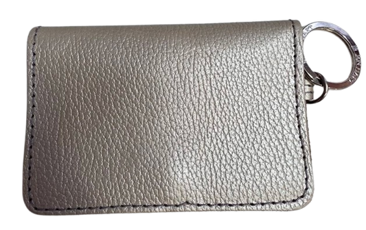 Steel Leather Leather ID Wallet
