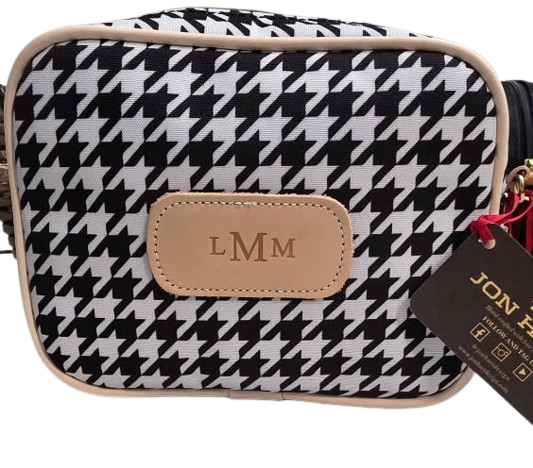 Houndstooth Coated Canvas Coated Canvas Lola