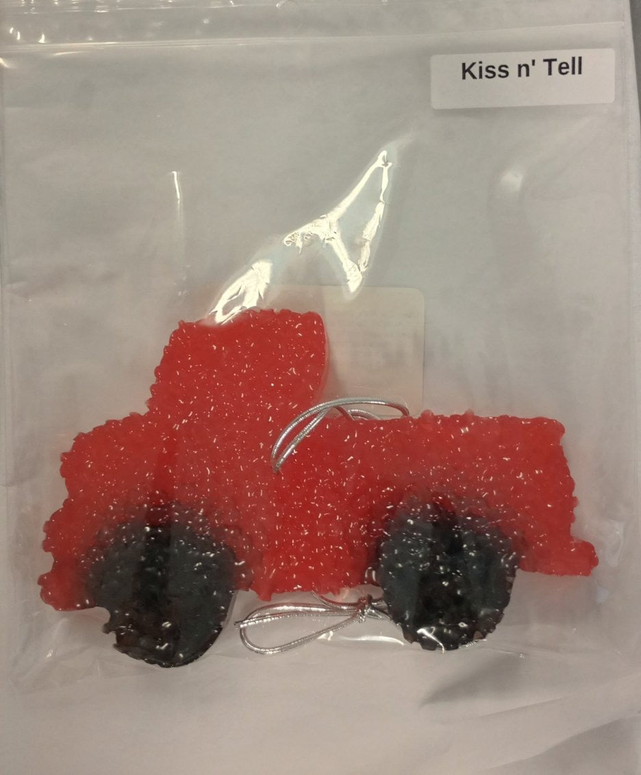 Kiss n' Tell Scented Car Freshener
