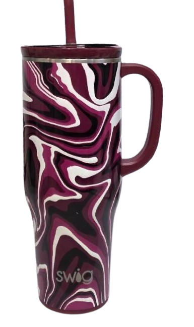 Fanzone Maroon + Black Mega Mug 40oz