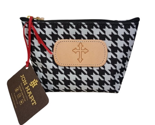 Houndstooth Coated Canvas Chico