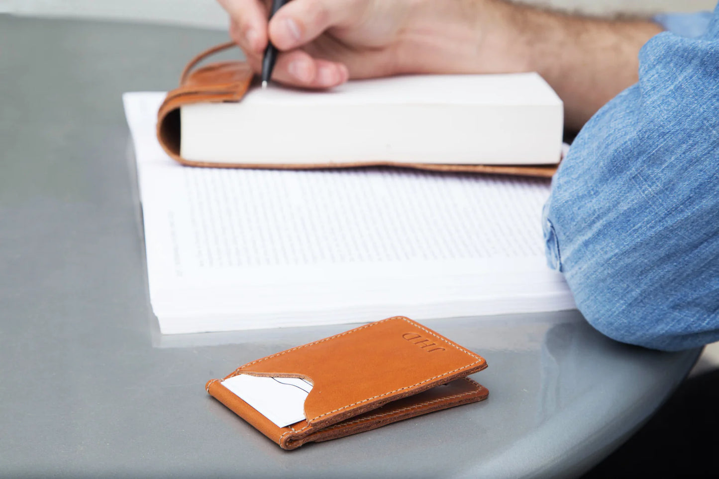 Black Leather McClip